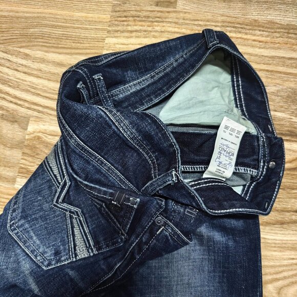 Deep Indigo Distressed Jeans - Picture 4 of 4